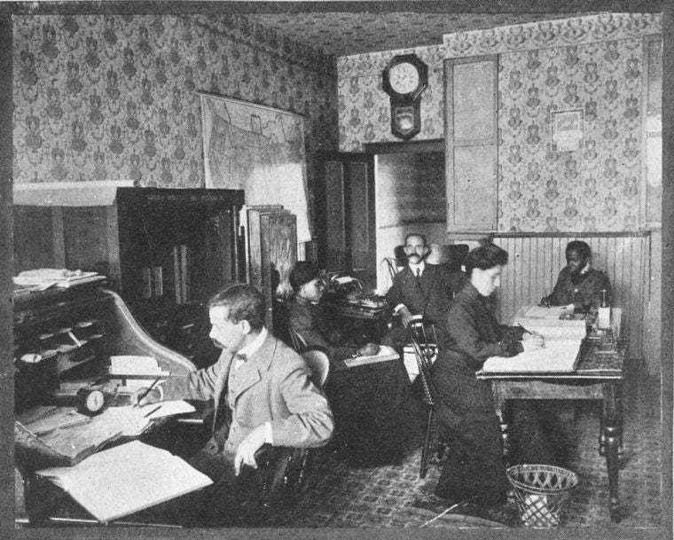 General office Virginia Beneficial and Insurance Co., Norfolk, Va.