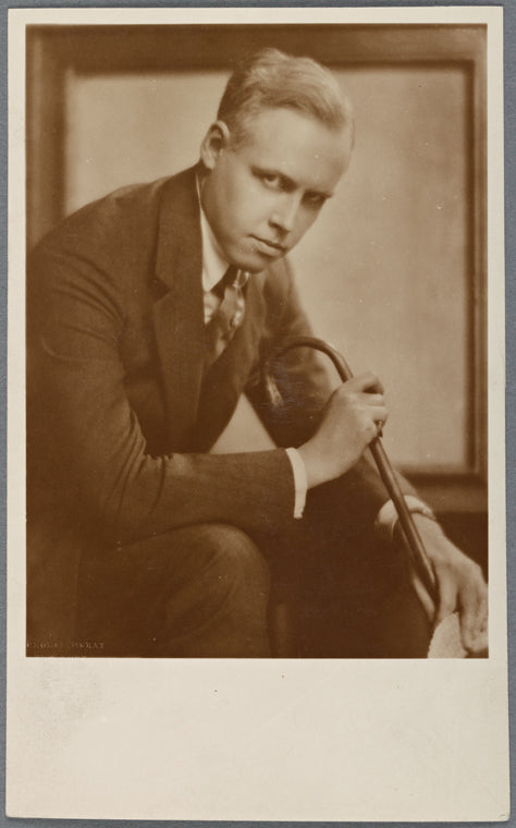 Portrait with cane