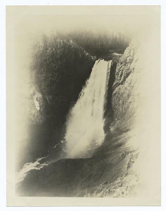 Great falls of the Yellowstone River