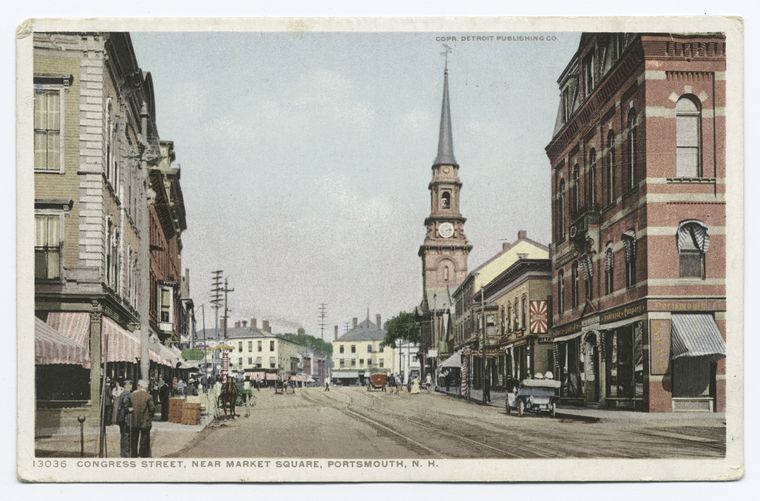 Congress Street, near Market Square, Portsmouth, N.H.