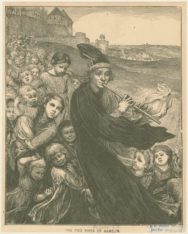 The Pied Piper of Hamelin.