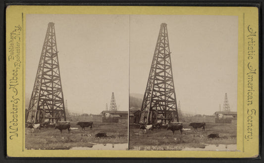 Oil wells, Bradford, Pa.
