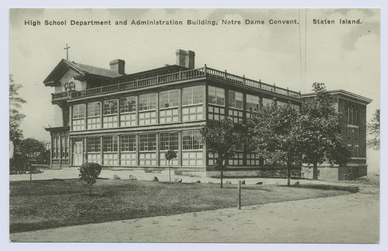 High School Department and Administration Building, Notre Dame Convent, Staten Island