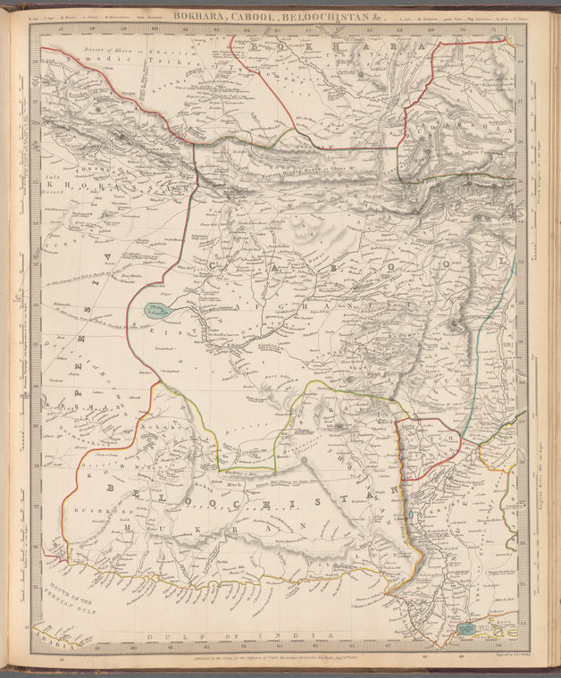 Bokhara, Cabool, Beloochistan &c.