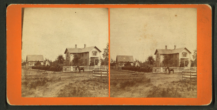 C. H. Price's west view, Emporia, Kansas