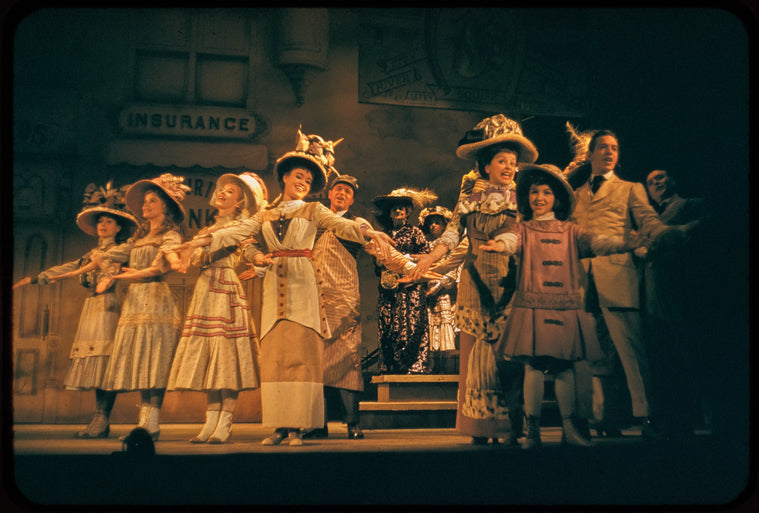 Scene from the stage production The Music Man