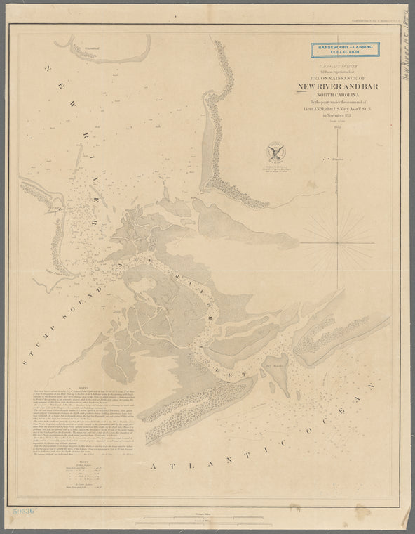 Reconnaissance of New River and Bar, North Carolina