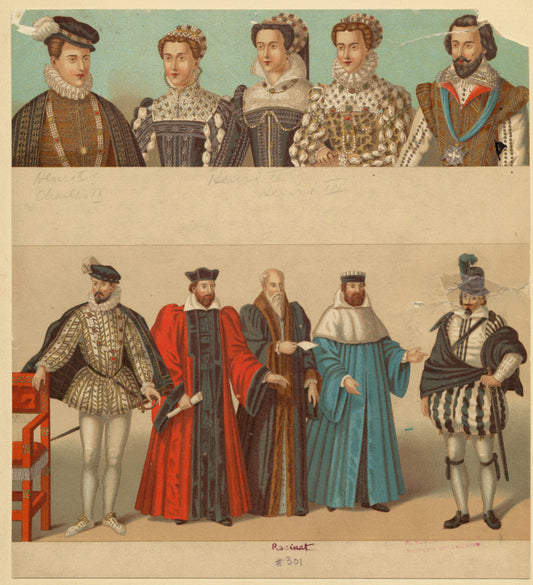 Men and women, France, 16th century