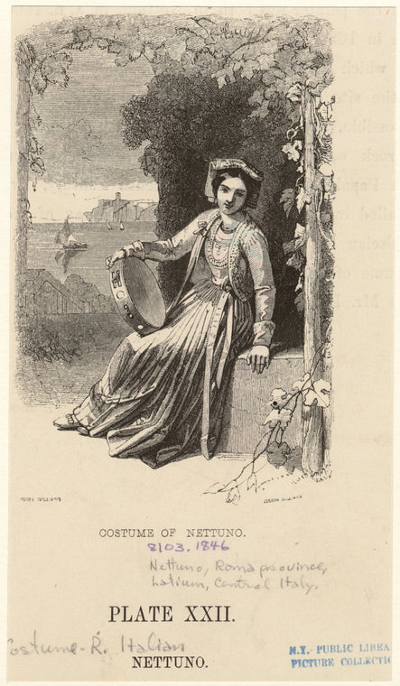 Costume of Nettuno