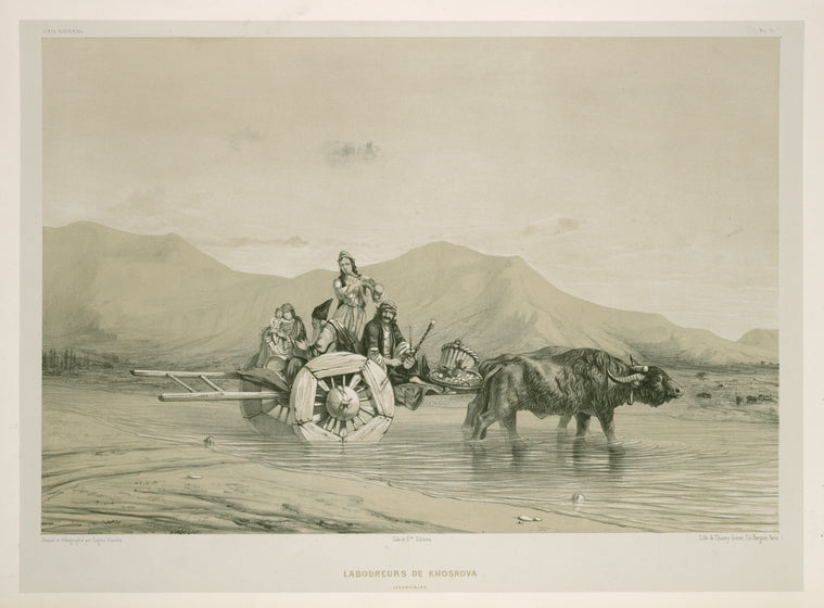 Laboureurs de Khosrova. Azerbaidjan.