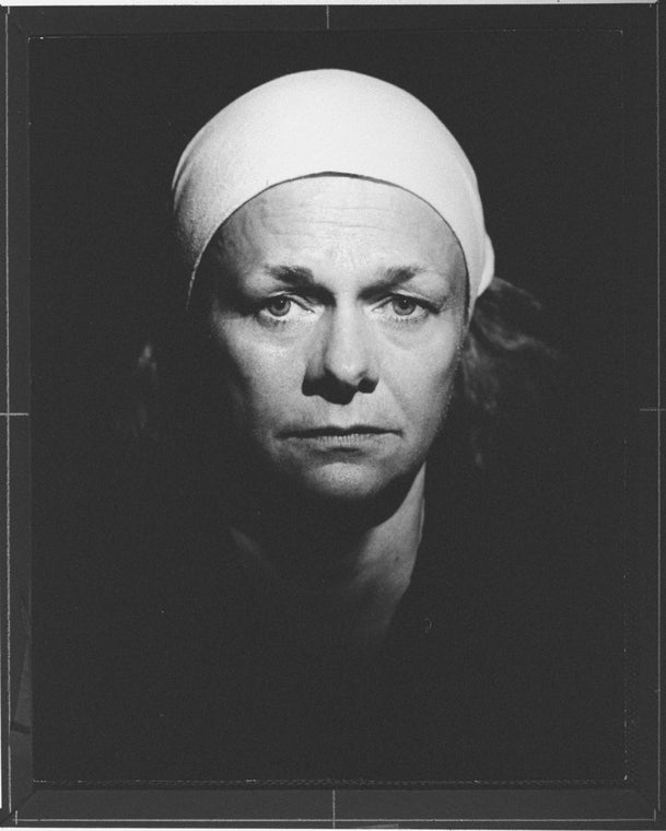 Estelle Parsons in a scene from the NY Shakespeare Festival production of the play "Orgasmo Adulto Escapes From The Zoo".