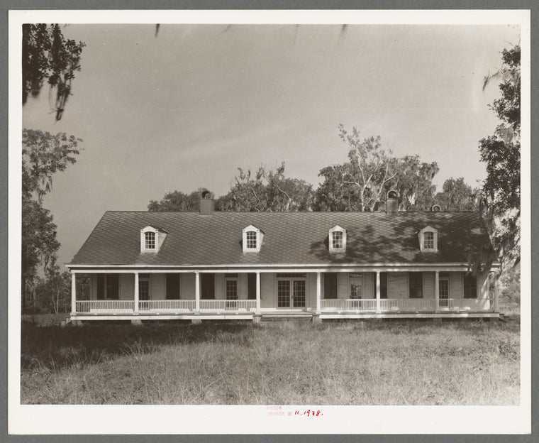 Avalon plantation house near Patterson, Louisiana