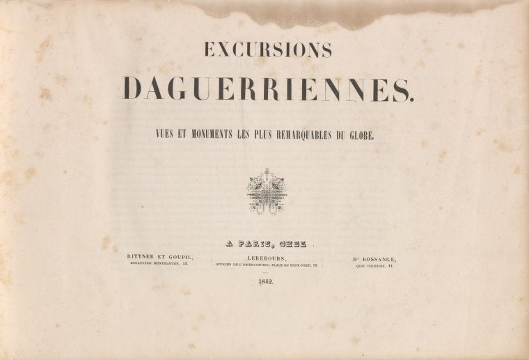 Excursions daguerriennes...