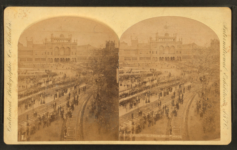Main building, from Mach[inery] Hall.