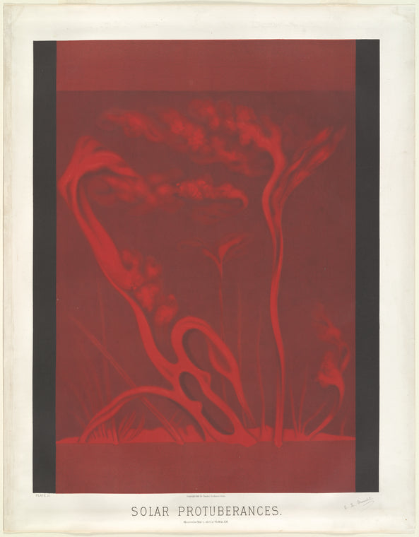 Solar protuberances: Observed on May 5, 1873 at 9h, 40m. A.M.