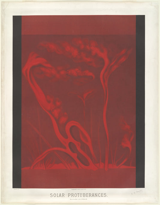 Solar protuberances: Observed on May 5, 1873 at 9h, 40m. A.M.