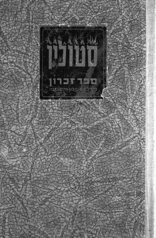 Stolin: sefer-zikaron li-ḳehilat Sṭolin ṿeha-sevivah