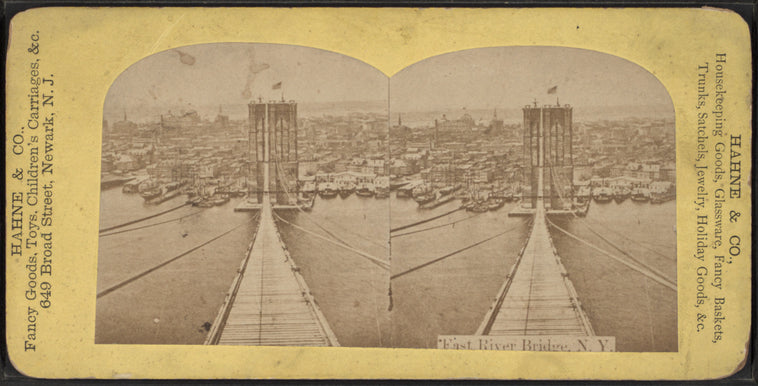 East River bridge, N.Y.