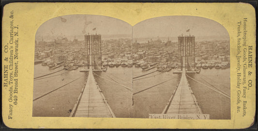 East River bridge, N.Y.