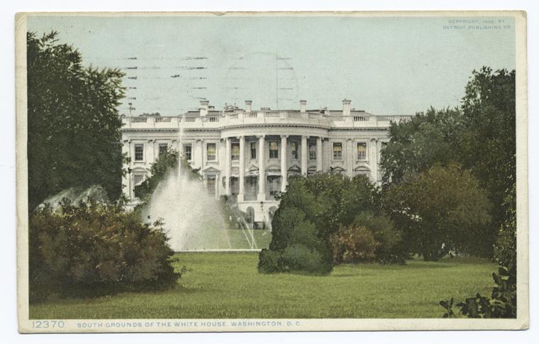 South Grounds of the White House, Washington, D. C.