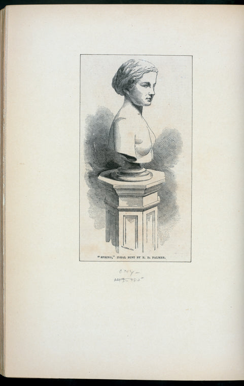 Spring, ideal bust by E.D. Palmer.