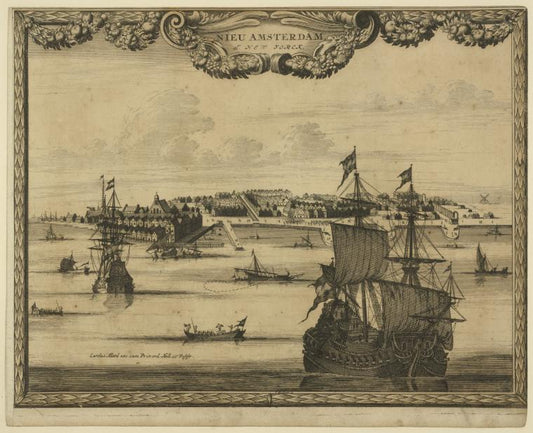 Nieu Amsterdam, al. New Yorck.