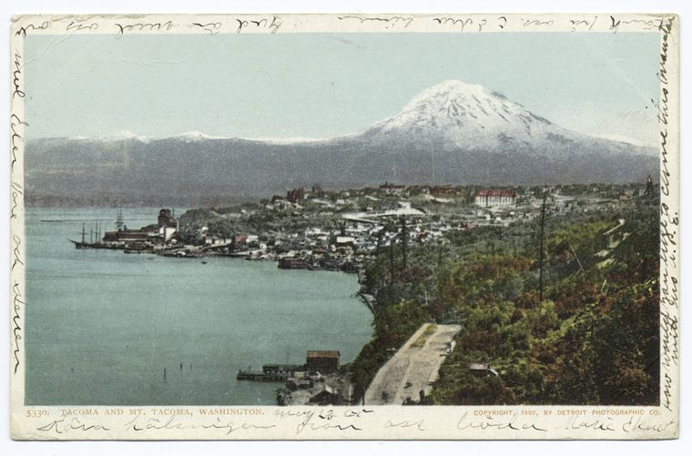 Tacoma and Mt. Tacoma, Tacoma, Washington.