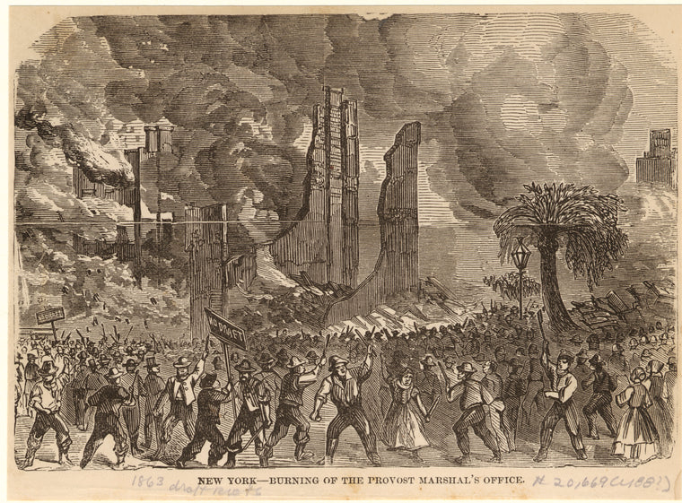 New York -- burning of the provost marshal's office