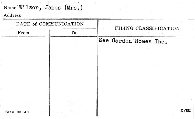 Wilson, James (Mrs.)