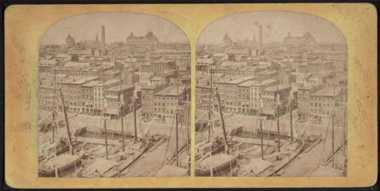 Panorama of New York City.