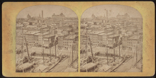 Panorama of New York City.