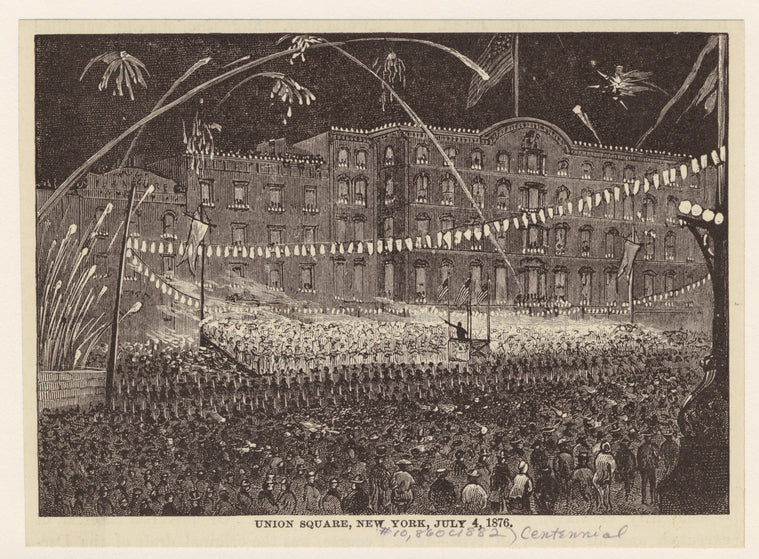 Union Square, New York, July 4, 1876