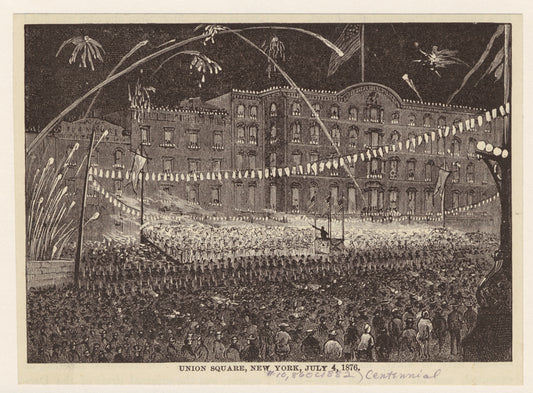 Union Square, New York, July 4, 1876