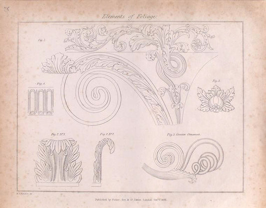 Elements of foliage.