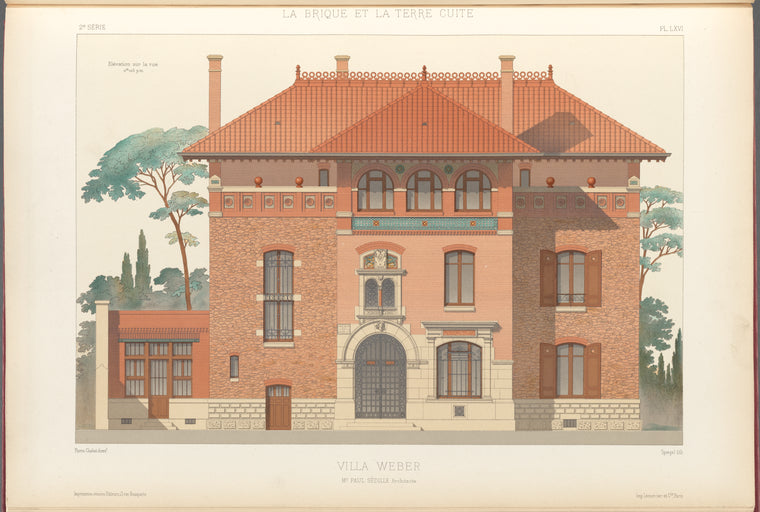 Villa Weber: Mr. Paul Sédile Architecte