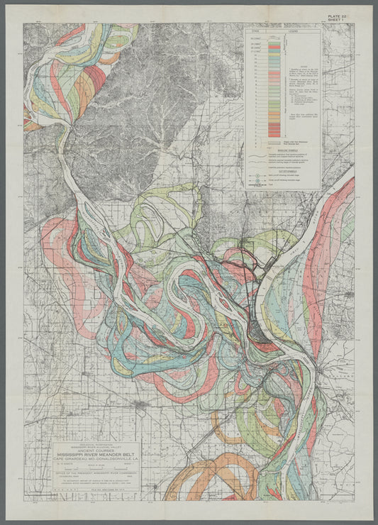 Geological investigation of the alluvial valley of the lower Mississippi river