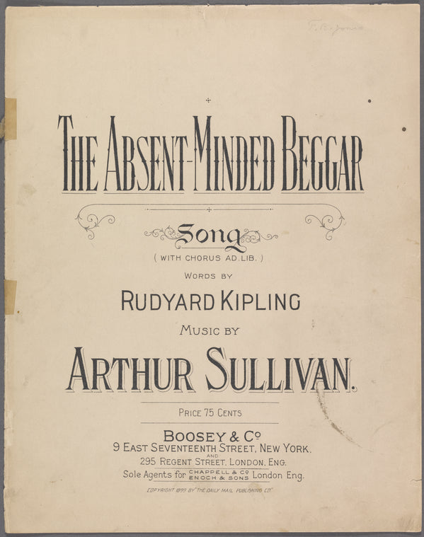 The absent-minded beggar