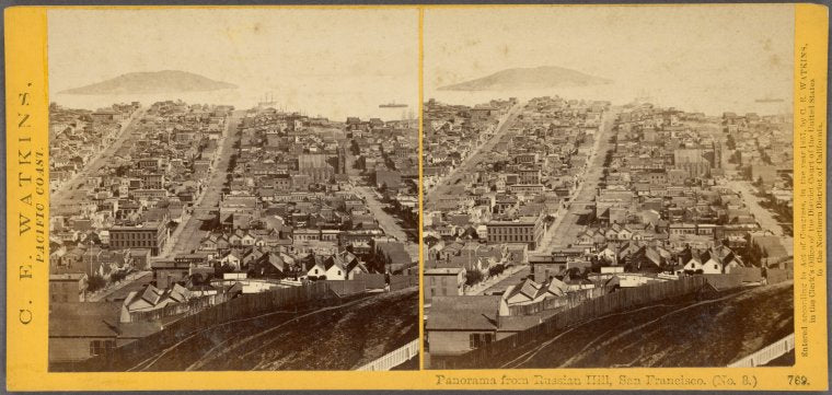 Panorama from Russian Hill, San Francisco. (No. 8.)