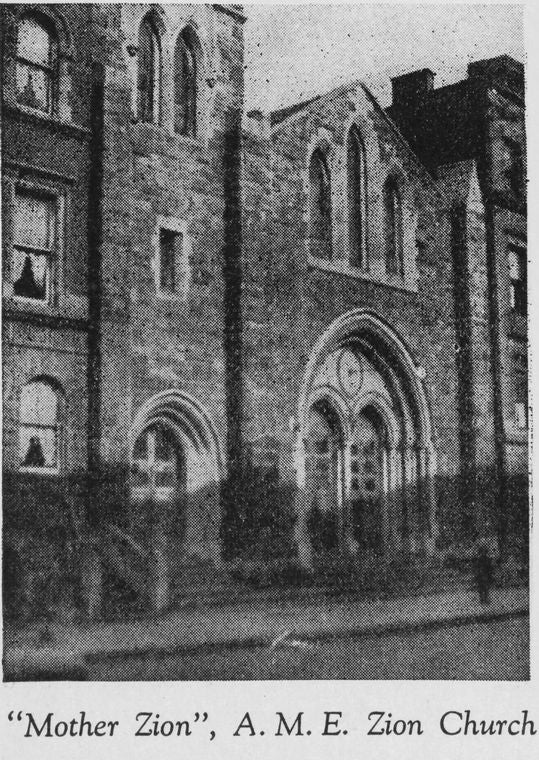 Mother Zion, A.M.E. Zion Church