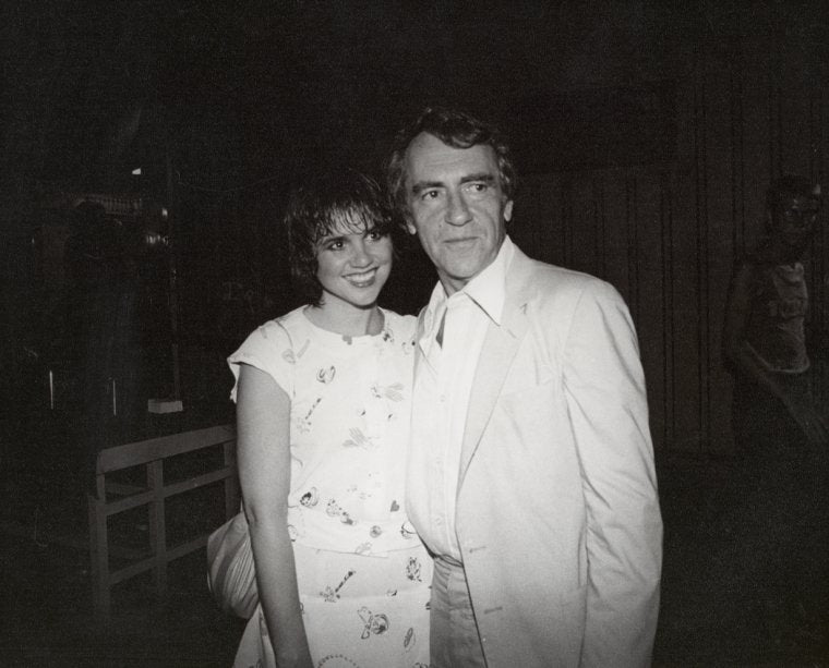 Linda Ronstadt and Joseph Papp