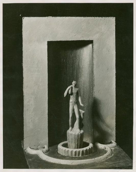 Art - Sculpture - American Manhood and American Womanhood (Gaetano Cecere) - American Manhood model