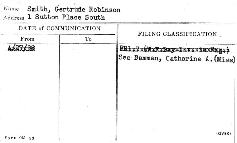 Smith, Gertrude Robinson