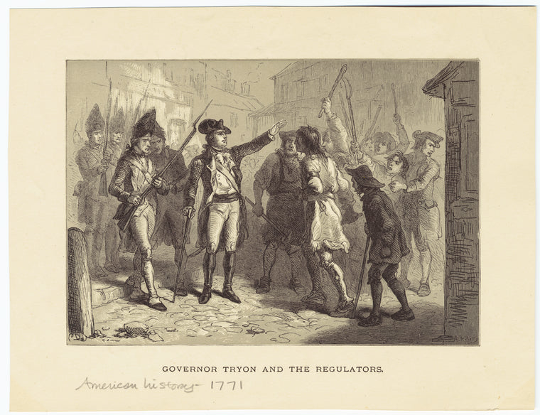 Governor Tryon and the Regulators
