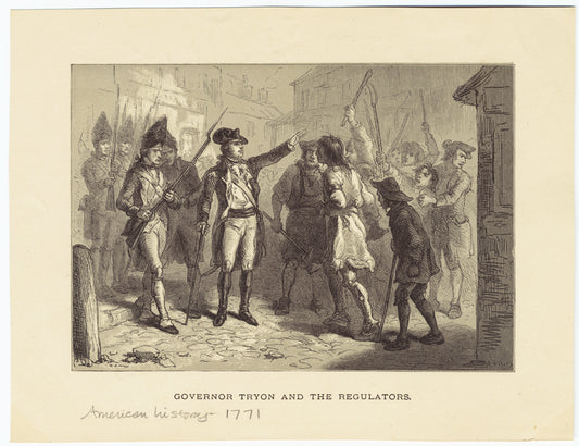 Governor Tryon and the Regulators