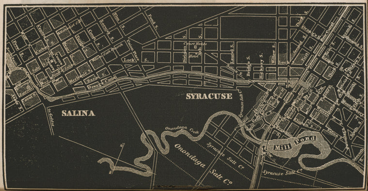 Syracuse and Salina villages.
