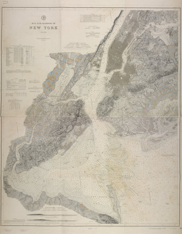 Bay and harbor of New York