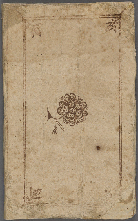 George Washington notebook as a Virginia colonel