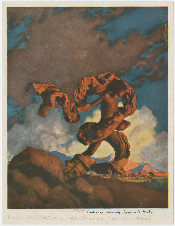 Cadmus sowing the dragon's teeth