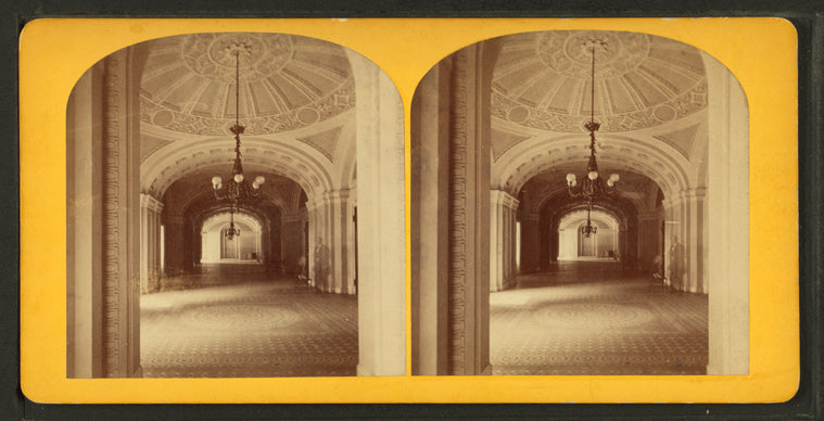 Senate Corridor in U.S. Capitol.