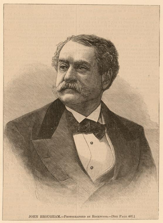 John Brougham.--Photographed by Rockwood.--[See page 407]